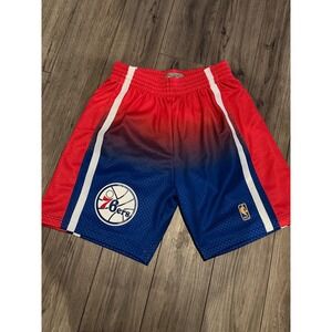 Mitchell & Ness 76ers Hardwood Classics Swingman Shorts Ombre Fade NBA Medium